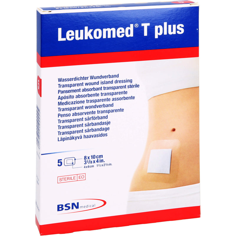 LEUKOMED T PLUS 8X10CM 5 St