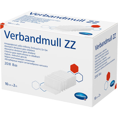 VERBANDMULL Hartmann 10 cmx2 m zickzack 1 St