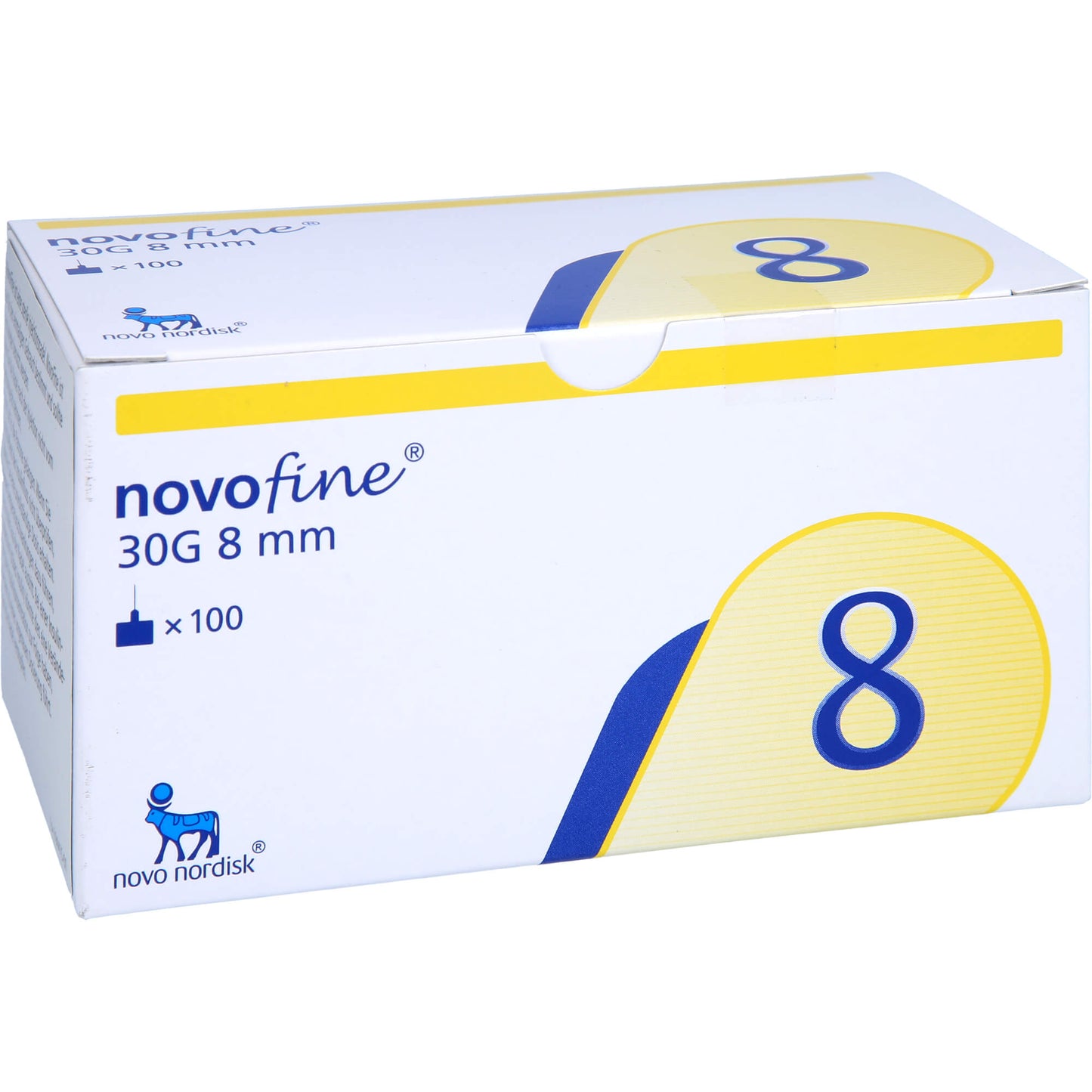 NOVOFINE Nadeln 0,30x8 mm 100 St