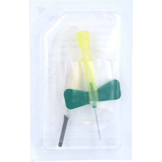 BD VACUTAINER Safety Lok 21 G 18 cm Blutentn.Set 1 St