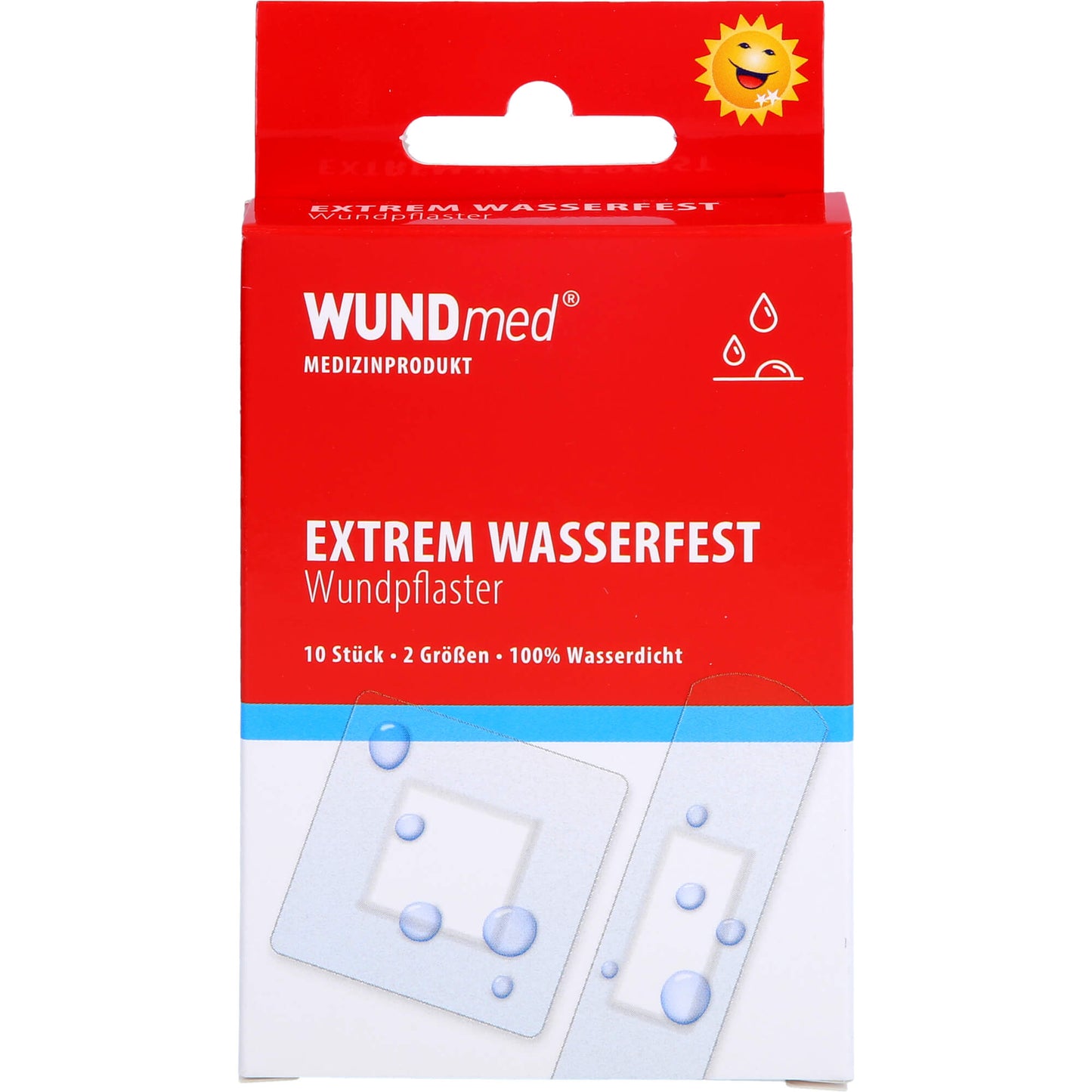 PFLASTER extrem Wasserfest 2 Größen 10 St