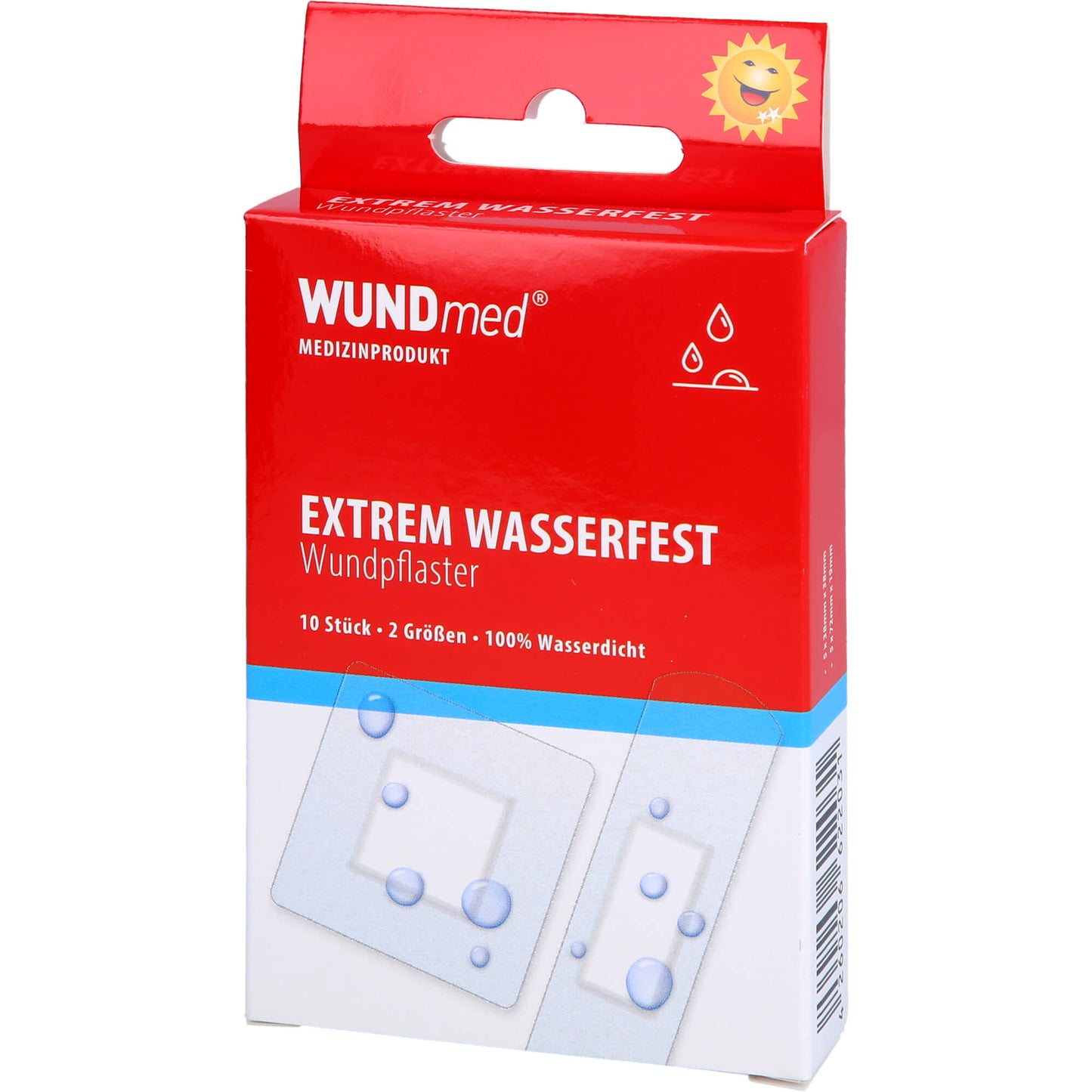 PFLASTER extrem Wasserfest 2 Größen 10 St
