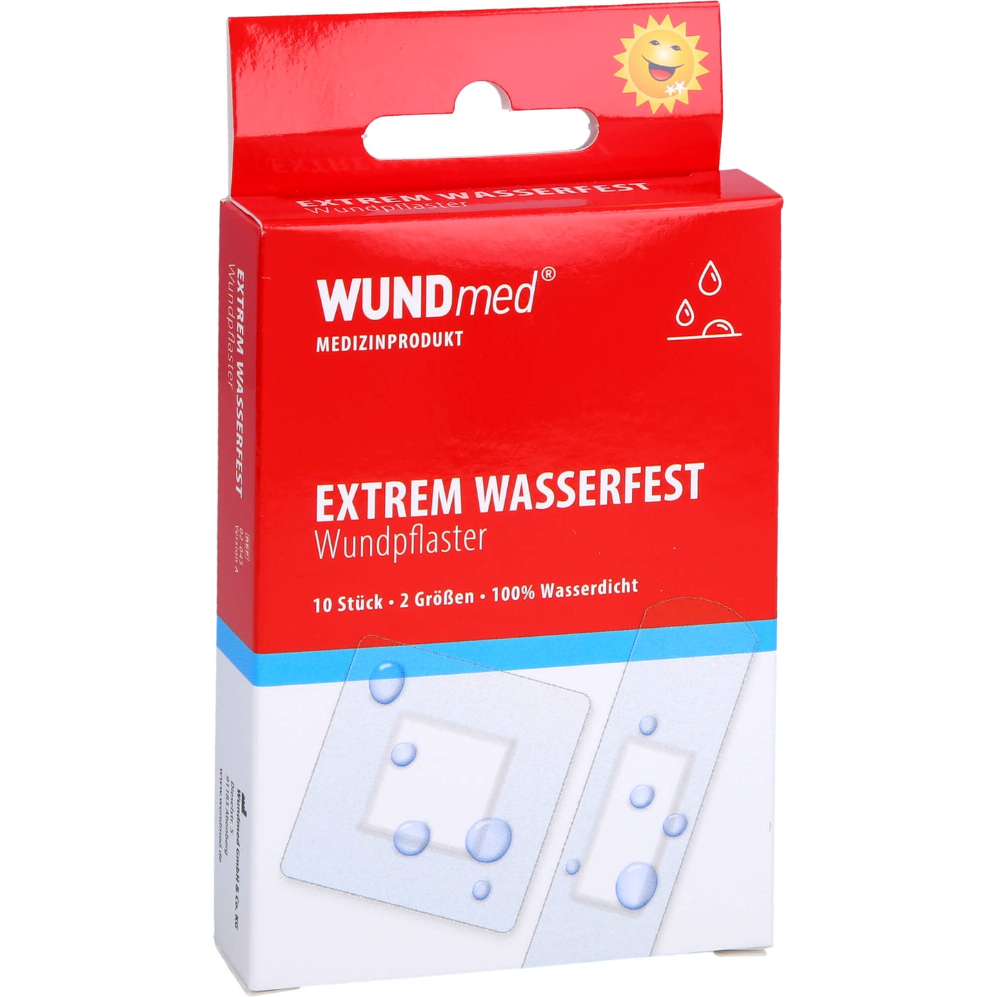 PFLASTER extrem Wasserfest 2 Größen 10 St