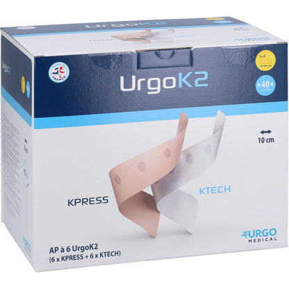 URGOK2 Kompr.Syst.10cm Knöchelumf.18-25cm 6 St