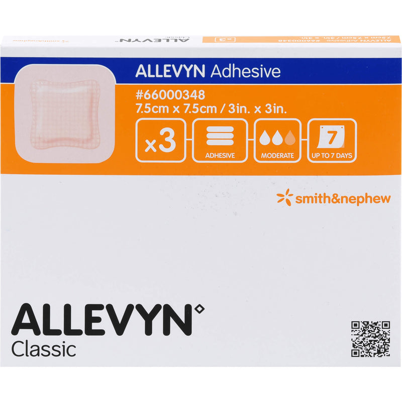 ALLEVYN ADHESIVE 7.5X7.5CM 3 St