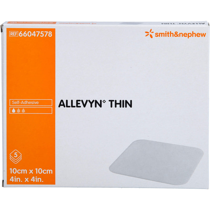 ALLEVYN THIN 10X10 WUNDAUF 5 St