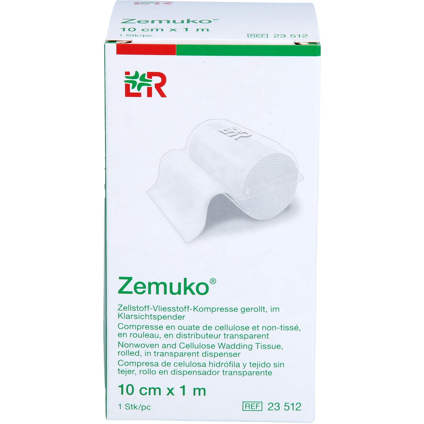 ZEMUKO Vliesstoff-Kompr.gerollt 10 cmx1 m 1 St