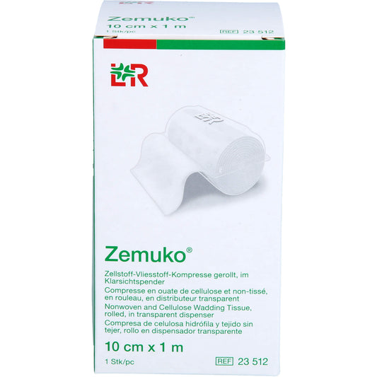 ZEMUKO Vliesstoff-Kompr.gerollt 10 cmx1 m 1 St