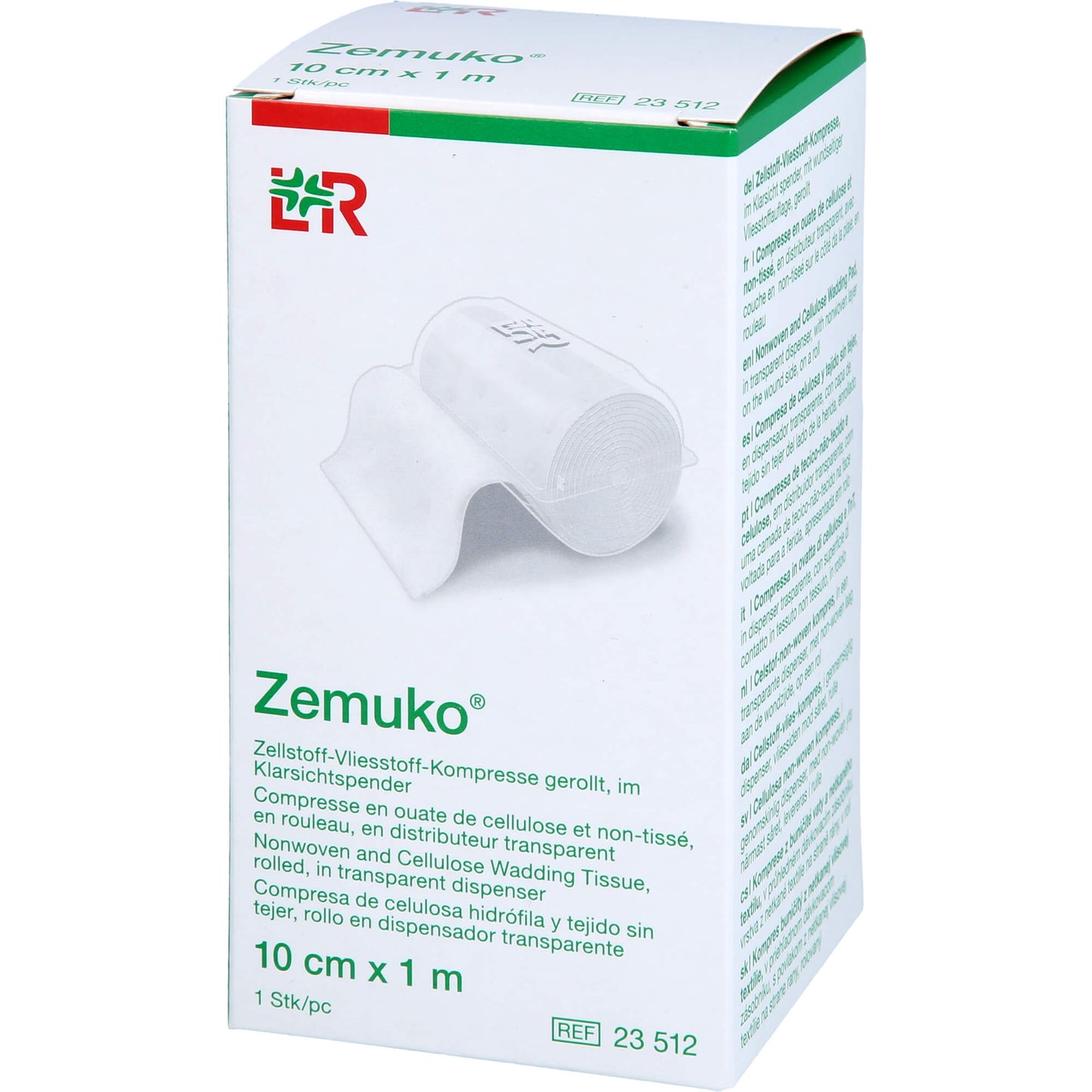 ZEMUKO Vliesstoff-Kompr.gerollt 10 cmx1 m 1 St