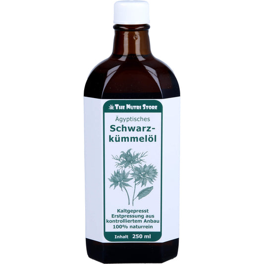 SCHWARZKÜMMELÖL 100% ägyptisch kaltgepresst 250 ml