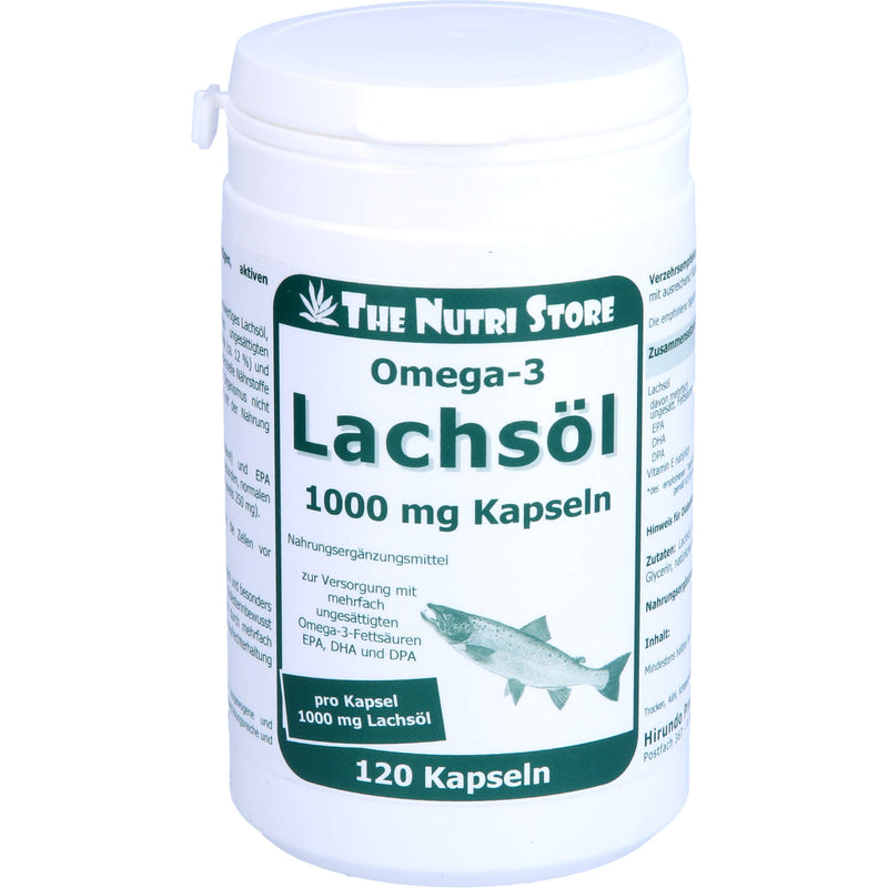 OMEGA 3 LACHSOEL 1000MG 120 St