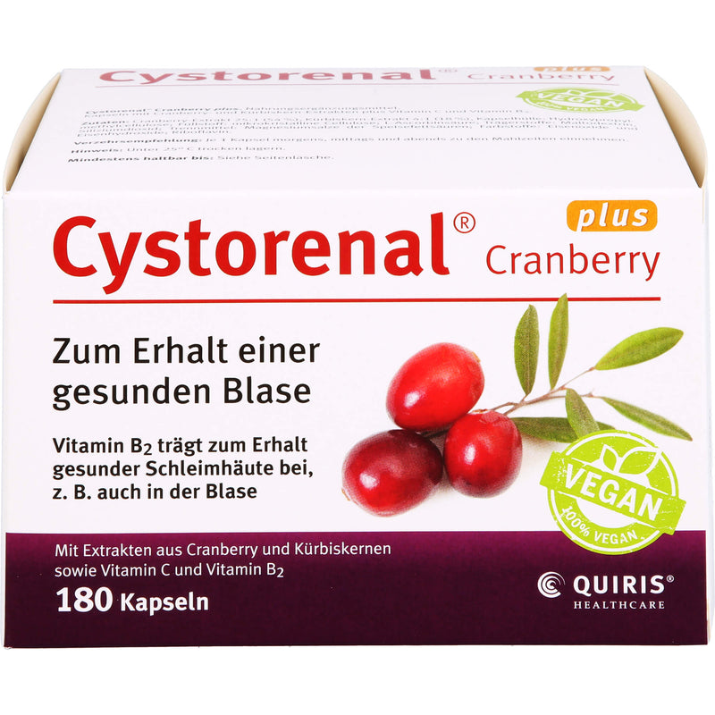 CYSTORENAL CRANBERRY PLUS 180 St