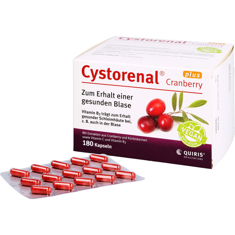 CYSTORENAL CRANBERRY PLUS 180 St