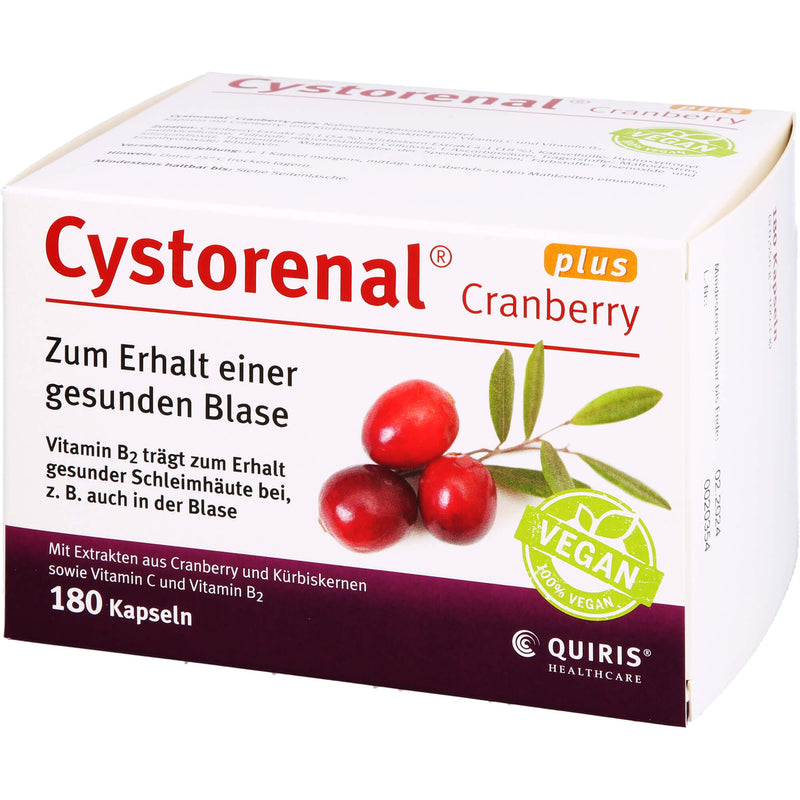 CYSTORENAL CRANBERRY PLUS 180 St