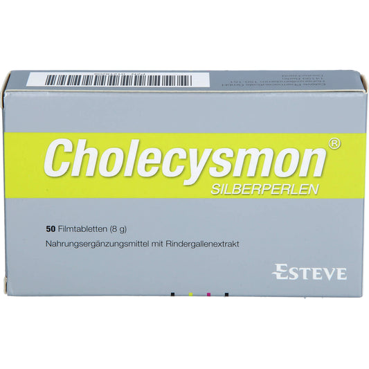 CHOLECYSMON Silberperlen 50 St