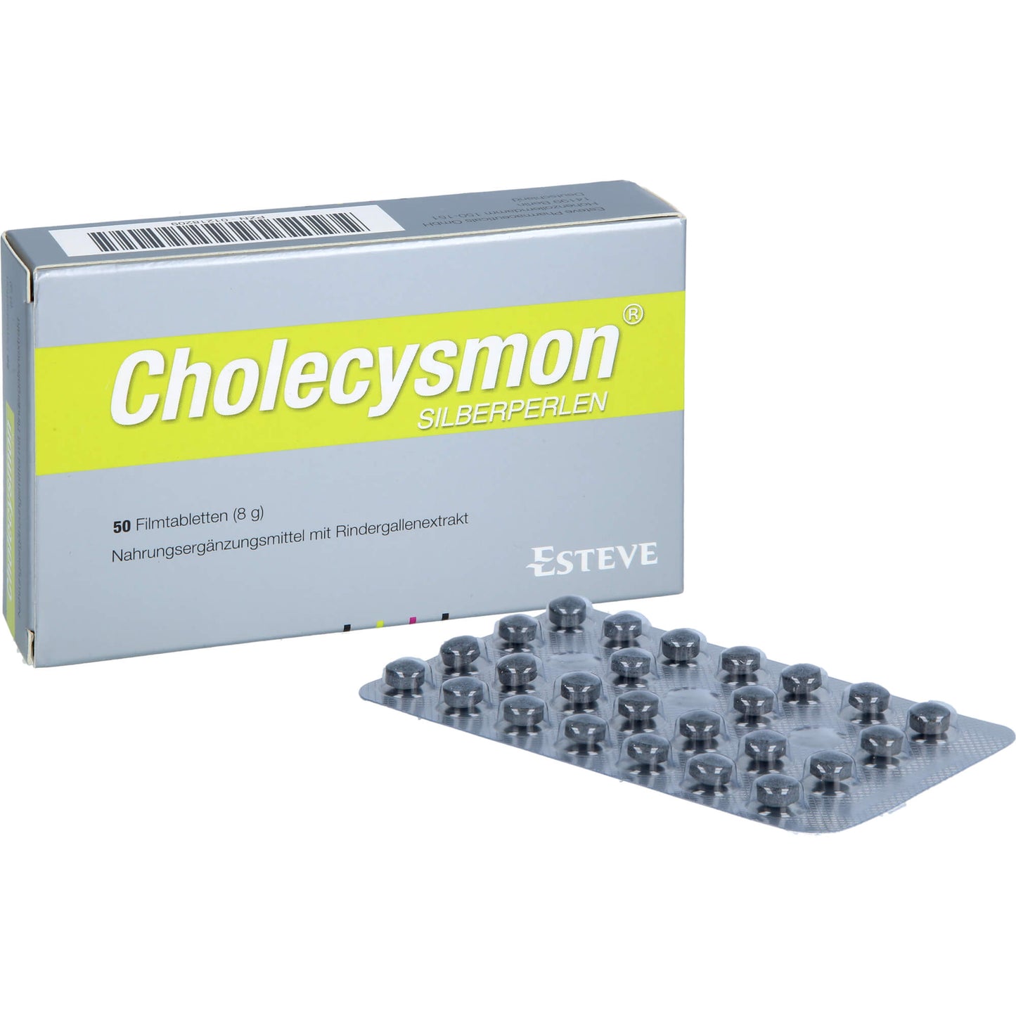 CHOLECYSMON Silberperlen 50 St