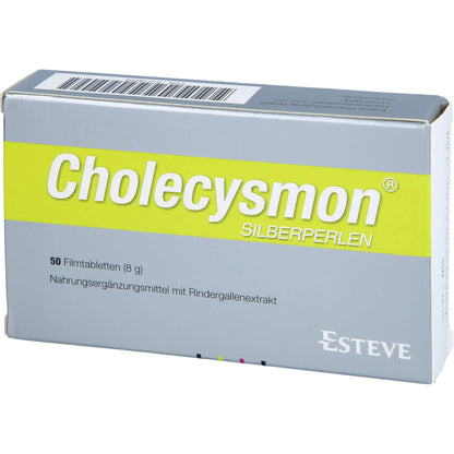 CHOLECYSMON Silberperlen 50 St