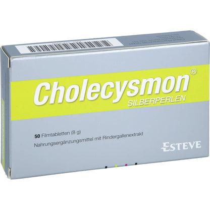 CHOLECYSMON Silberperlen 50 St