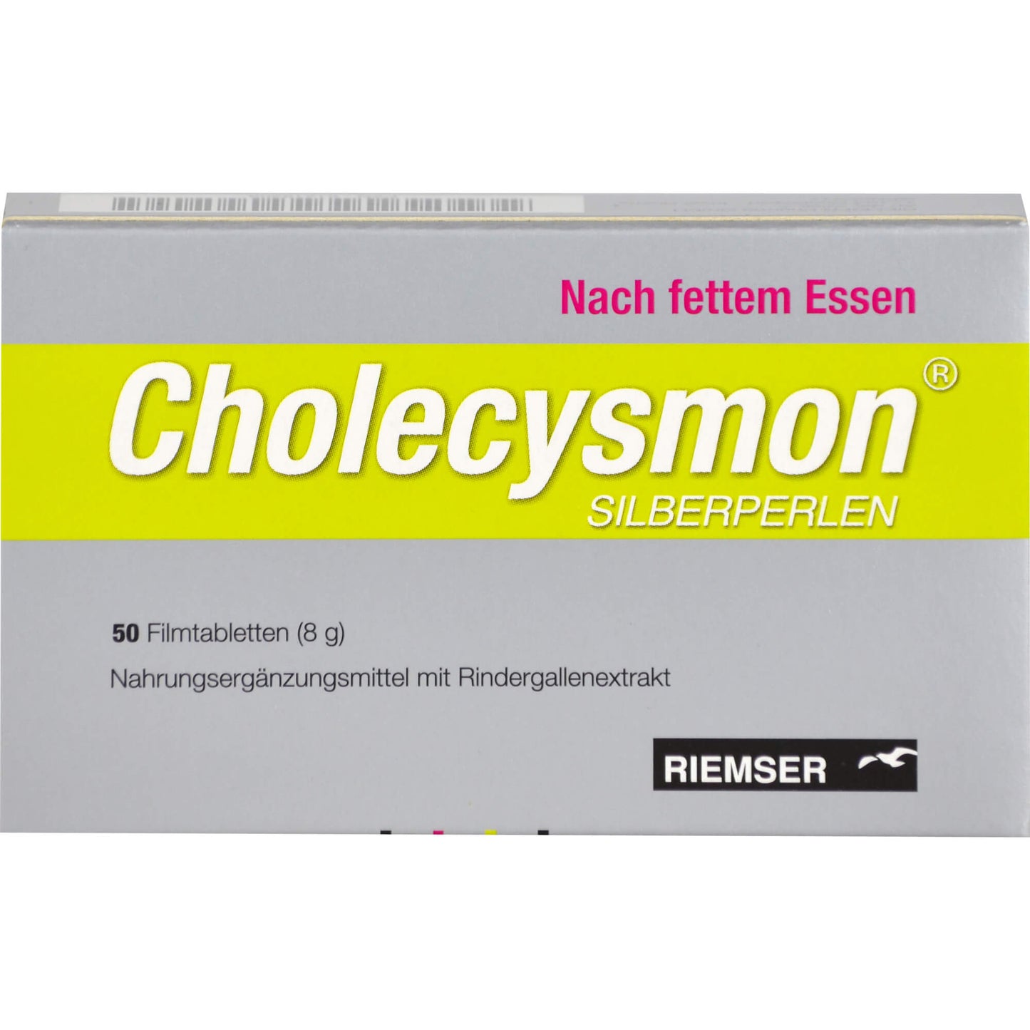 CHOLECYSMON Silberperlen 50 St