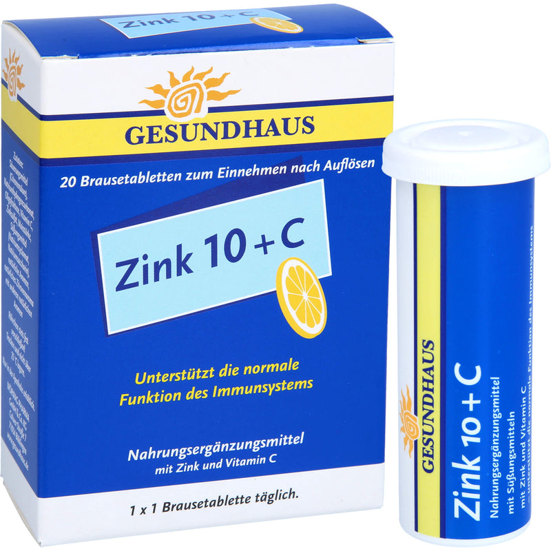 ZINK 10+C BRAUSETABLETTEN 20 St