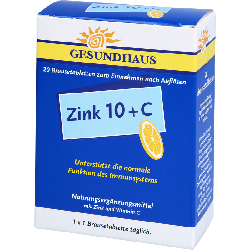 ZINK 10+C BRAUSETABLETTEN 20 St