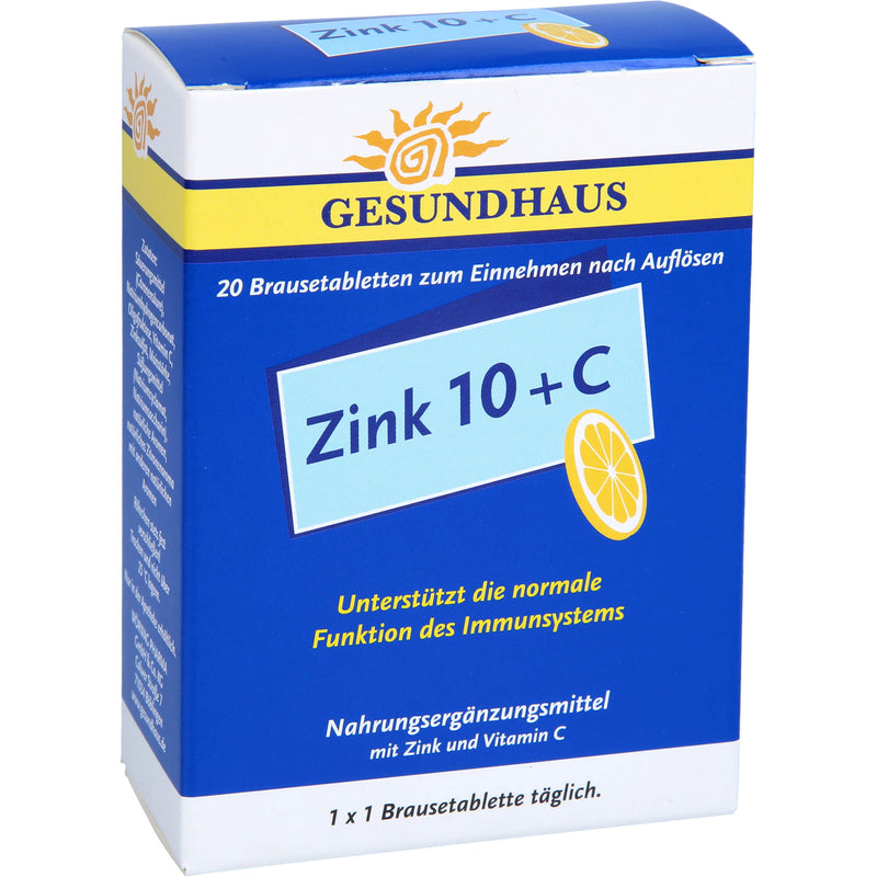 ZINK 10+C BRAUSETABLETTEN 20 St