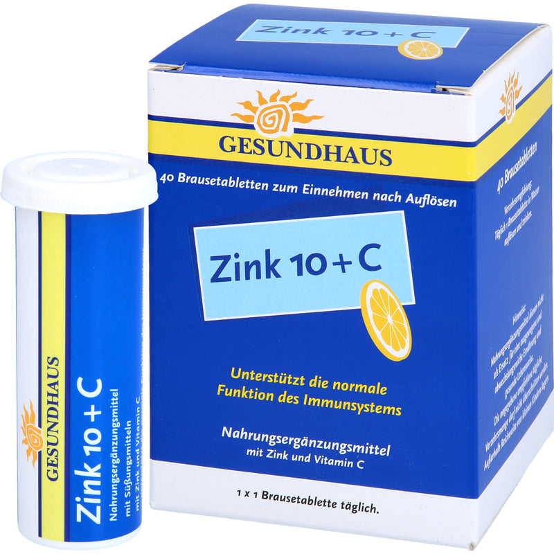 ZINK 10+C BRAUSETABLETTEN 40 St