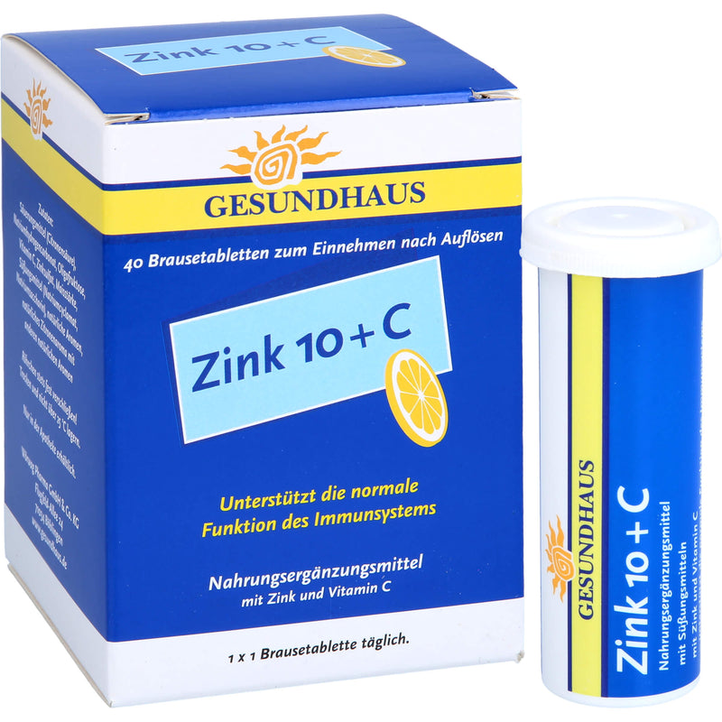 ZINK 10+C BRAUSETABLETTEN 40 St