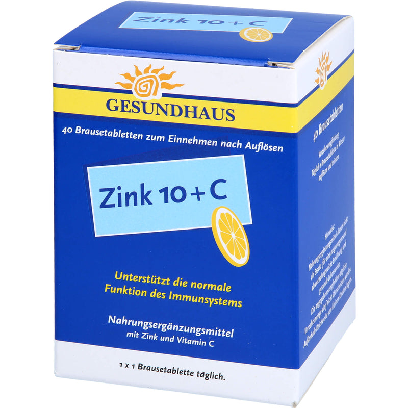 ZINK 10+C BRAUSETABLETTEN 40 St