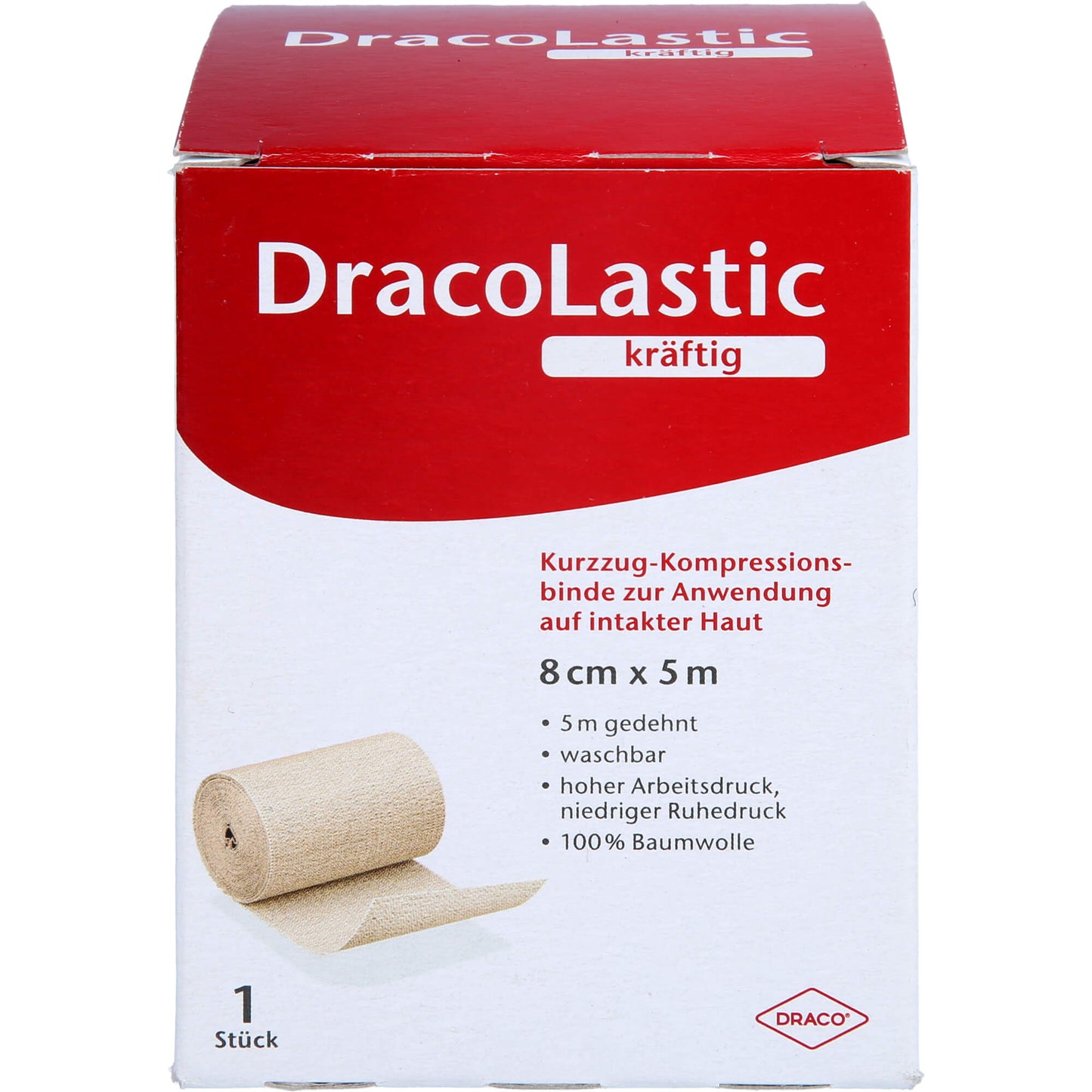 DRACOLASTIC Idealb.kräftig 8 cmx5 m 1 St