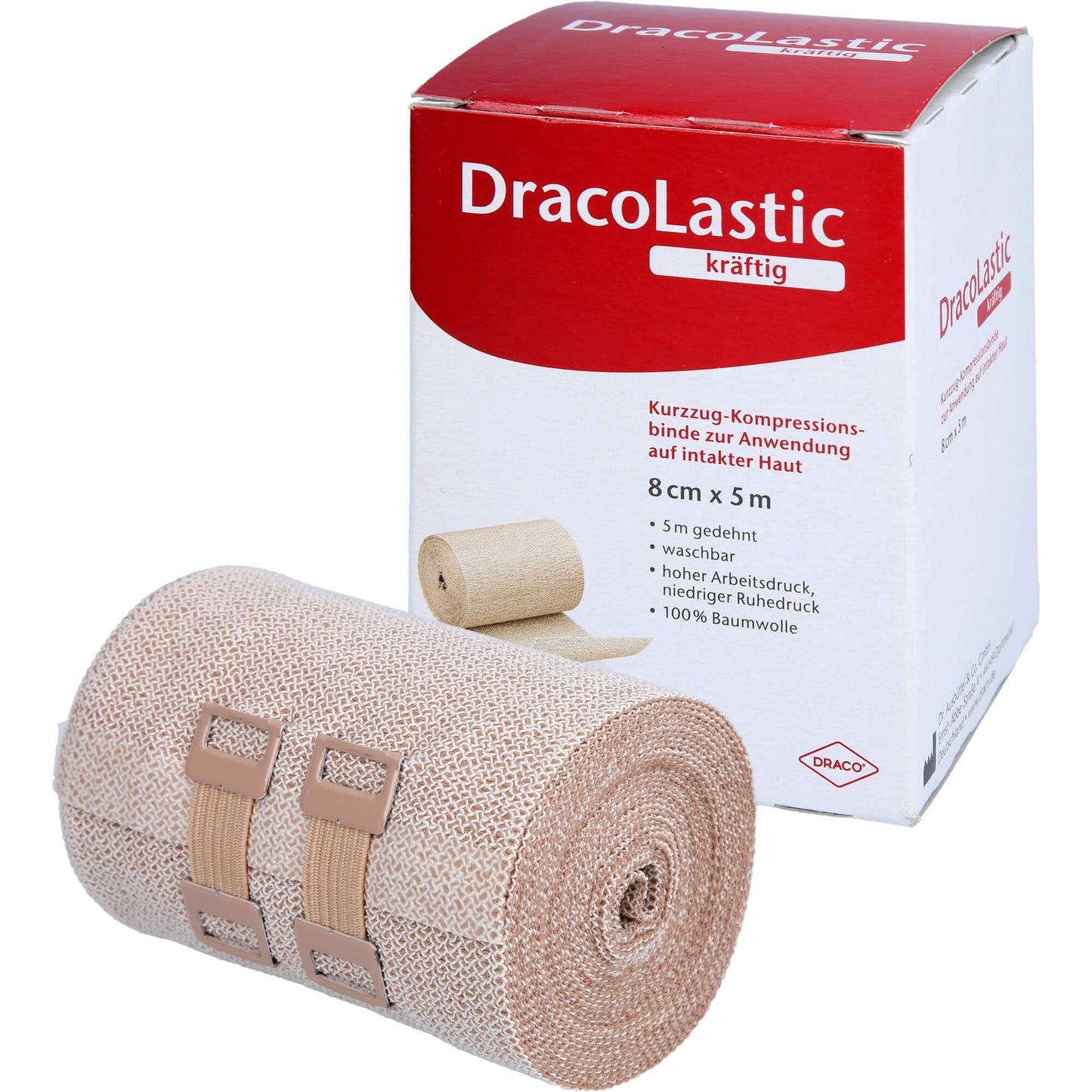 DRACOLASTIC Idealb.kräftig 8 cmx5 m 1 St
