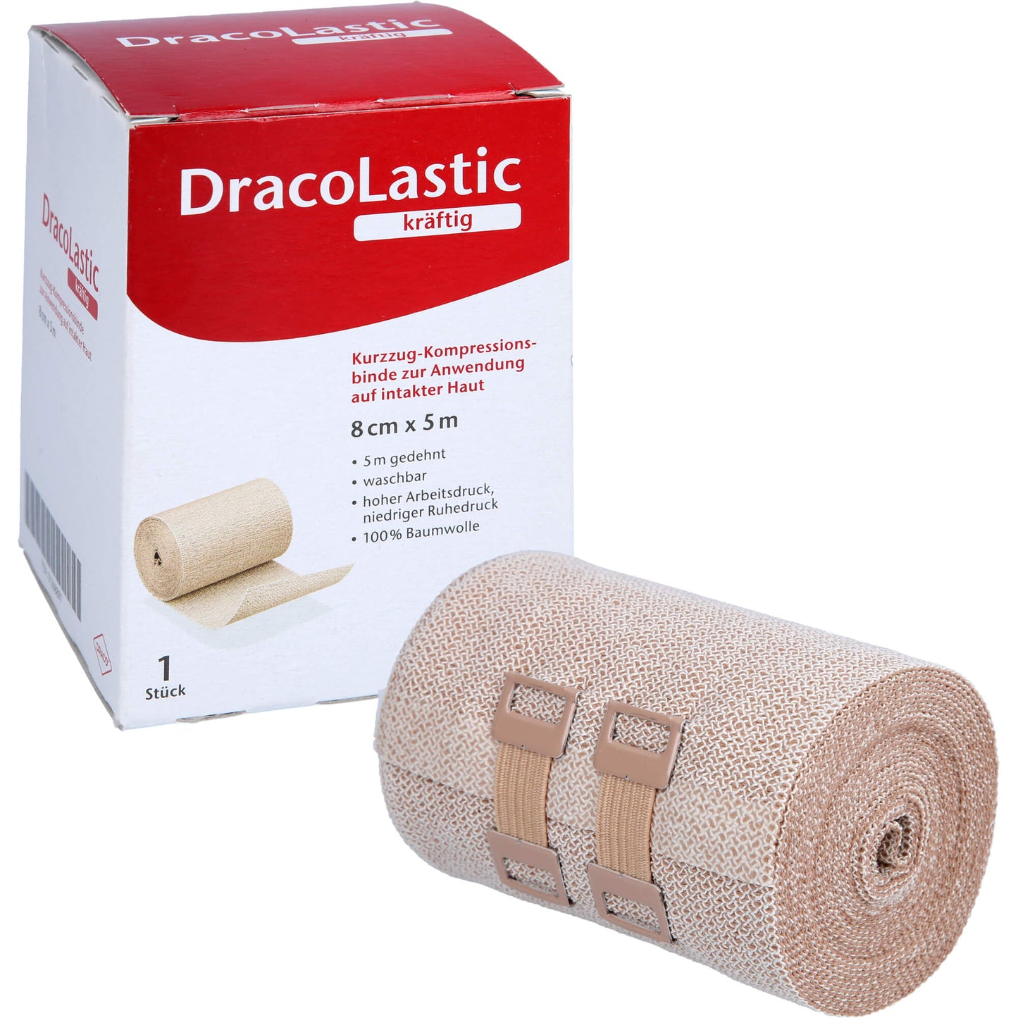 DRACOLASTIC Idealb.kräftig 8 cmx5 m 1 St