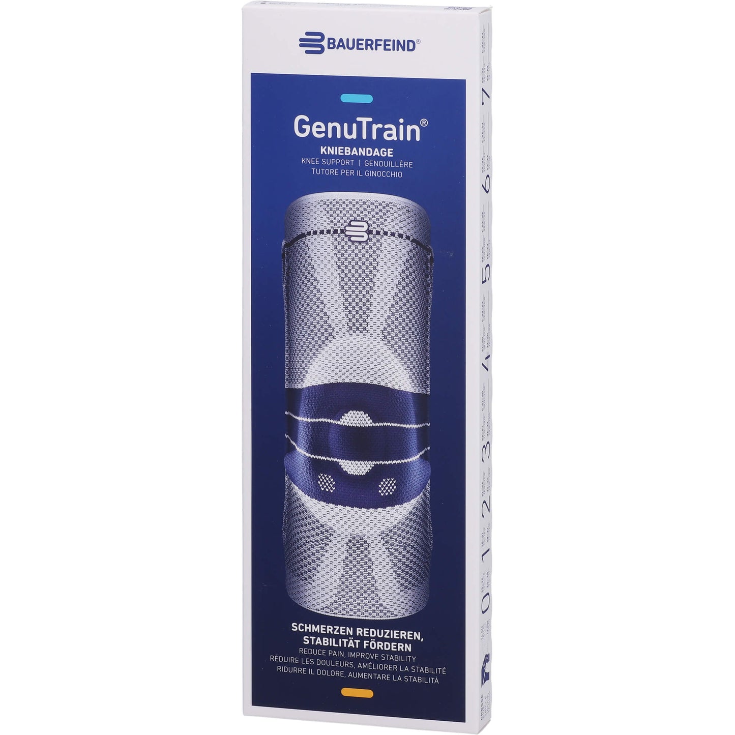 GENUTRAIN Kniebandage Gr.4 titan 1 St