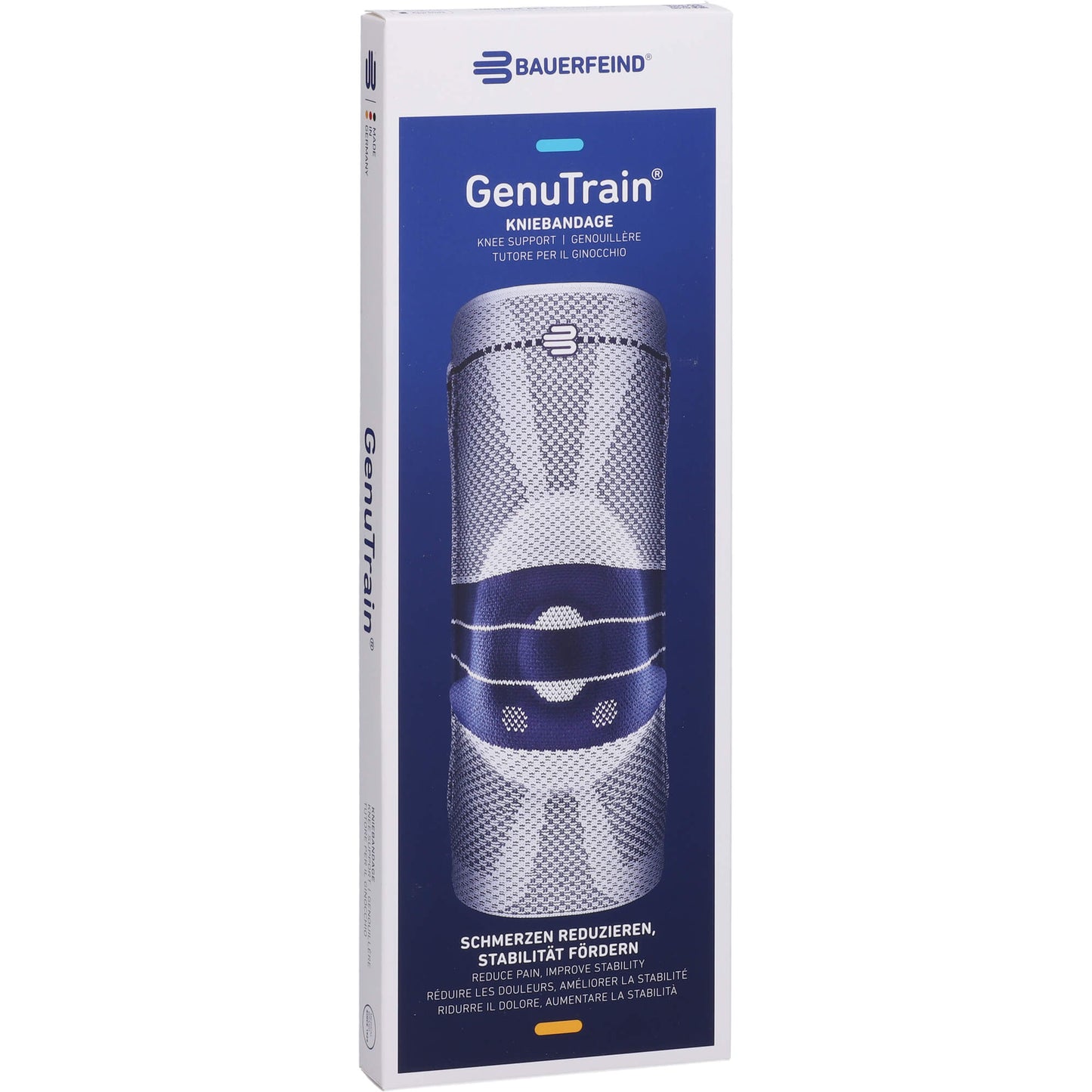 GENUTRAIN Kniebandage Gr.4 titan 1 St