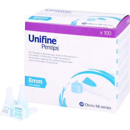 UNIFINE Pentips Kanüle 31 G 8 mm 100 St
