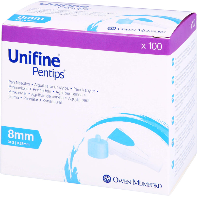 UNIFINE PENTIPS 8MM 31G 100 St