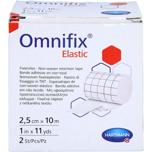 OMNIFIX elastic 2,5 cmx10 m Rolle 2 St
