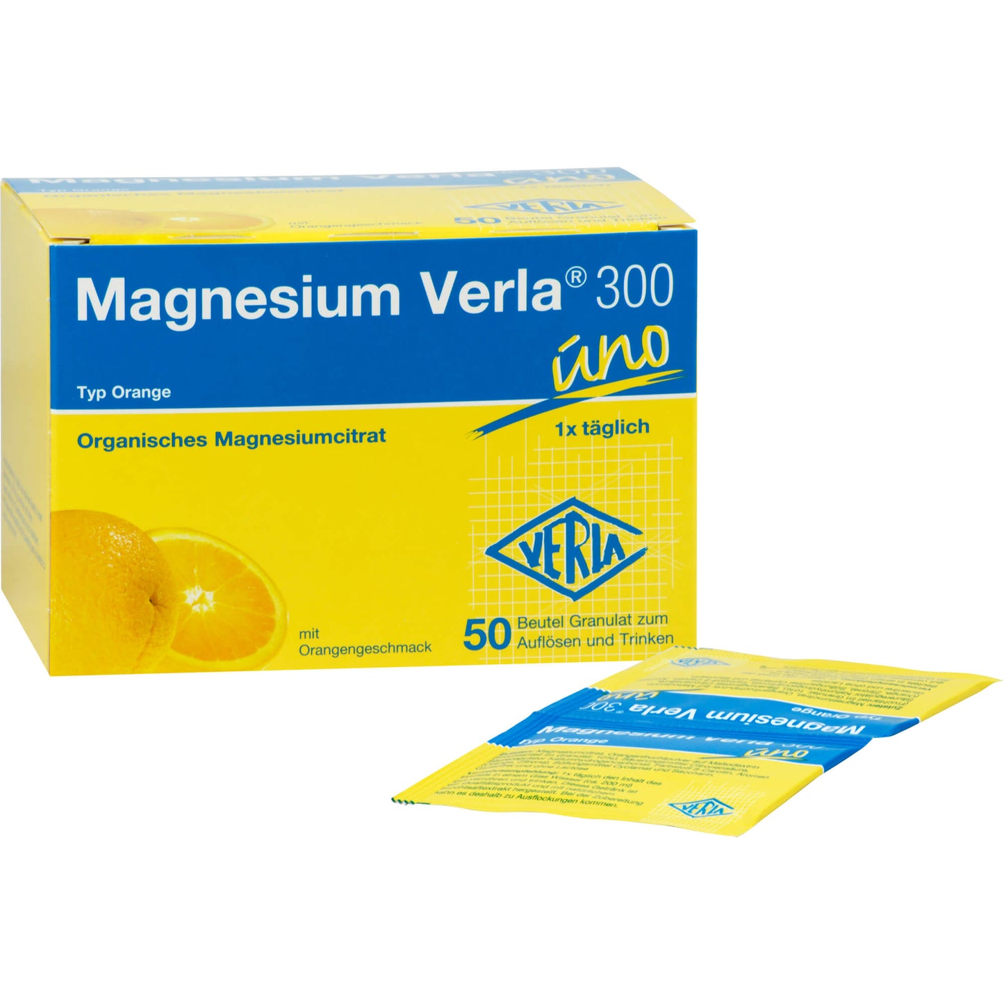 MAGNESIUM VERLA 300 Orange Granulat 50 St