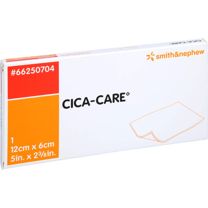 CICA CARE 6x12 cm dünne Silikongelplat.z.Narbenb. 1 St