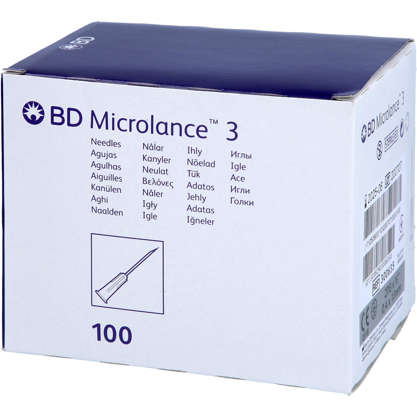 BD MICROLANCE 3 Sonderkanüle 27 G 1/2 0,4x13 mm 100 St