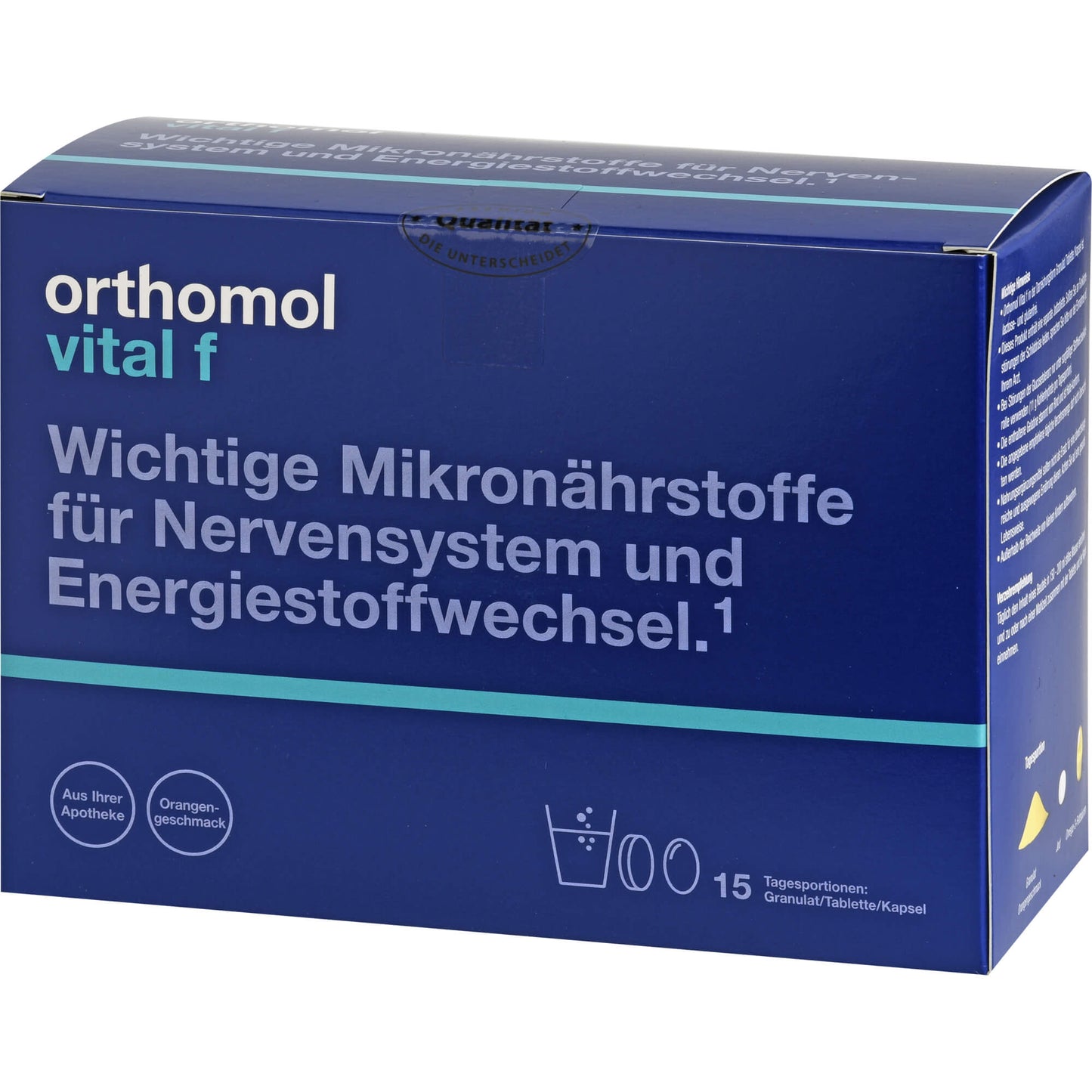ORTHOMOL Vital F Granulat/Kap./Tabl.Kombip.15 Tage 1 St