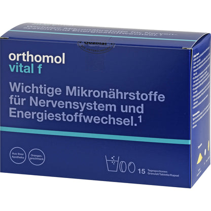 ORTHOMOL Vital F Granulat/Kap./Tabl.Kombip.15 Tage 1 St