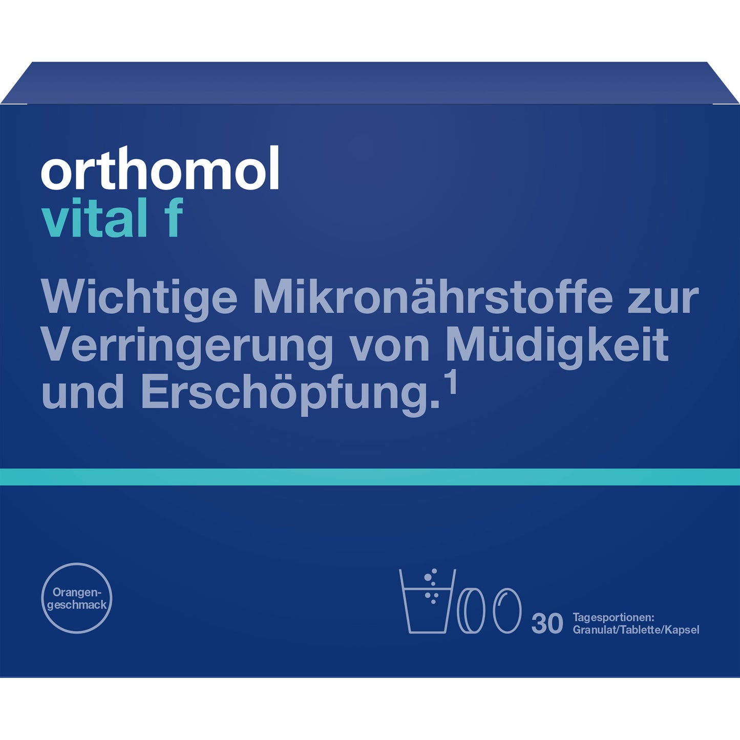 ORTHOMOL Vital F Granulat/Kap./Tabl.Kombip.30 Tage 1 St