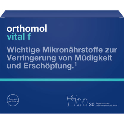 ORTHOMOL Vital F Granulat/Kap./Tabl.Kombip.30 Tage 1 St