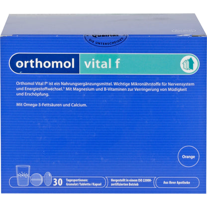 ORTHOMOL Vital F Granulat/Kap./Tabl.Kombip.30 Tage 1 St