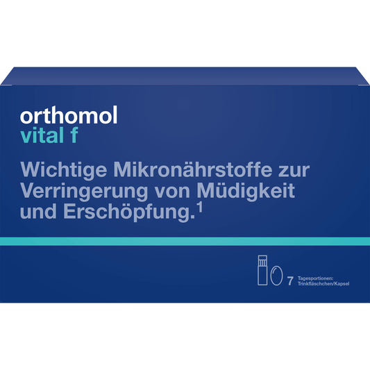 ORTHOMOL Vital F Trinkfläschchen/Kaps.Kombipack. 7 St