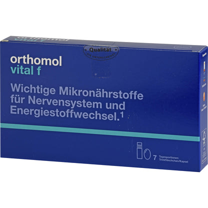 ORTHOMOL Vital F Trinkfläschchen/Kaps.Kombipack. 7 St