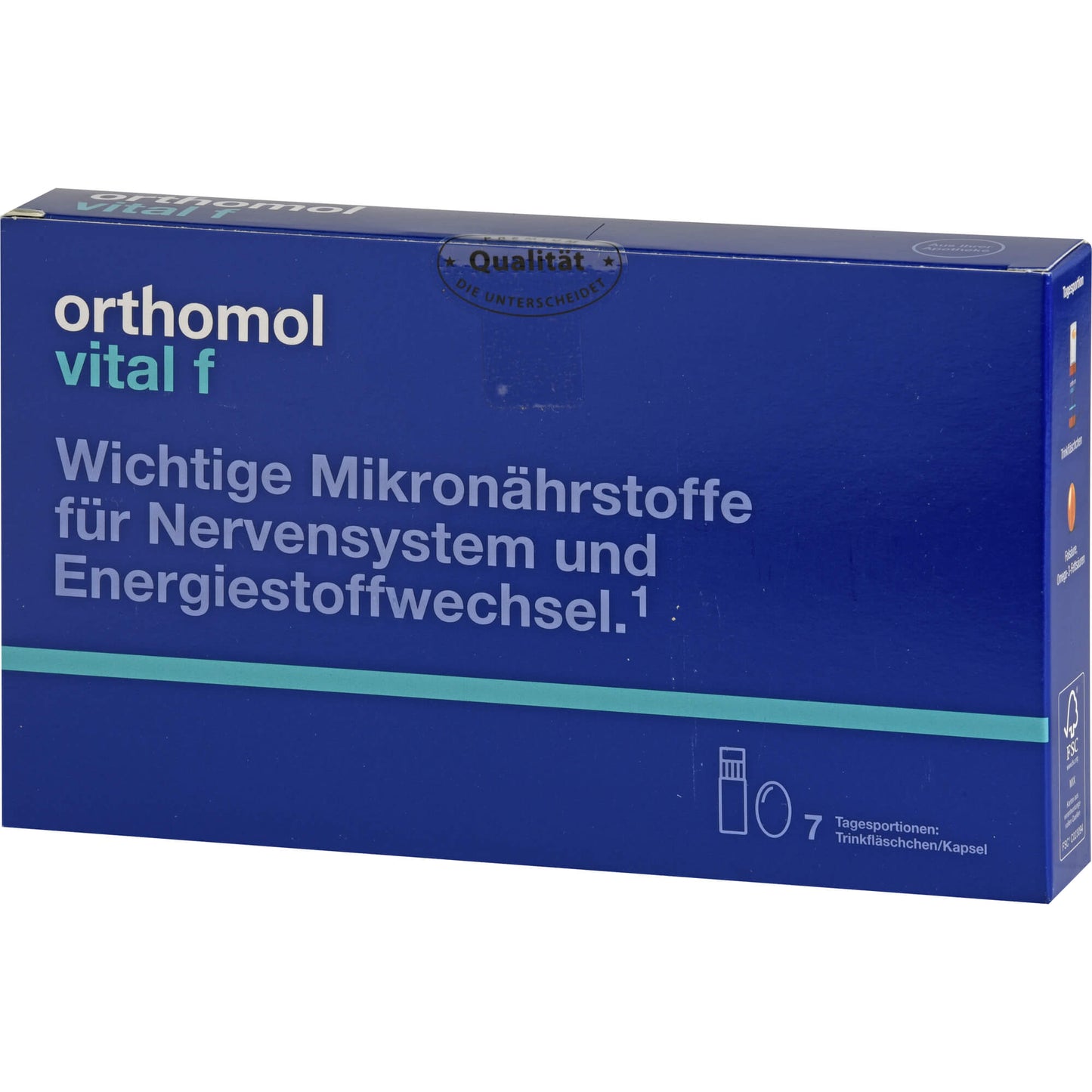 ORTHOMOL Vital F Trinkfläschchen/Kaps.Kombipack. 7 St