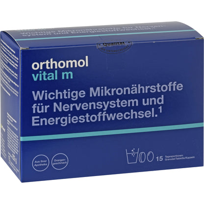 ORTHOMOL Vital M Granulat/Kap./Tabl.Kombip.15 Tage 1 St