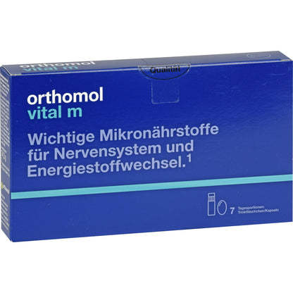 ORTHOMOL Vital M Trinkfläschchen/Kaps.Kombipack. 7 St